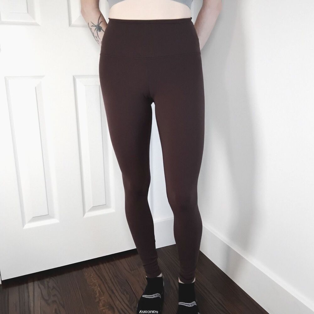 Lululemon Align Pant *Full Length 28" Size 4 Black Satin